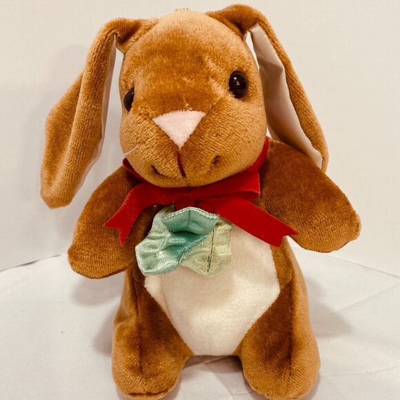 VNTG VELVETEEN RABBIT 8" PLUSH 1980's VGUC - Picture 1 of 7
